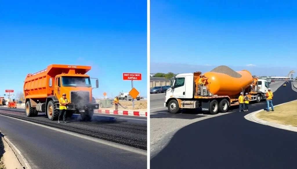 Difference Between Hot Mix and Cold Mix Asphalt: A Comprehensive Guide to Choosing the Right Pavement Solution