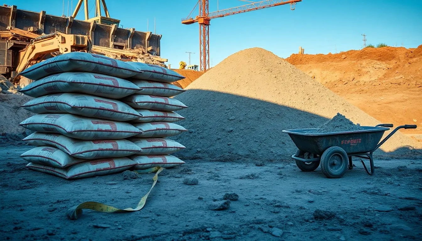 How Many 80 Pound Bags of Concrete Are Needed for One Yard