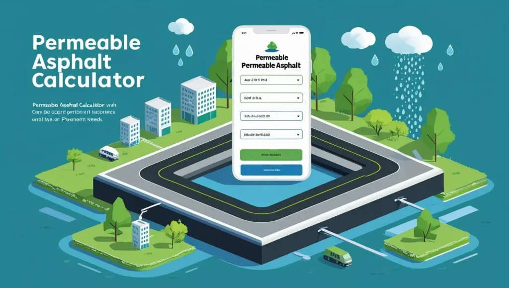 Permeable Asphalt Calculator